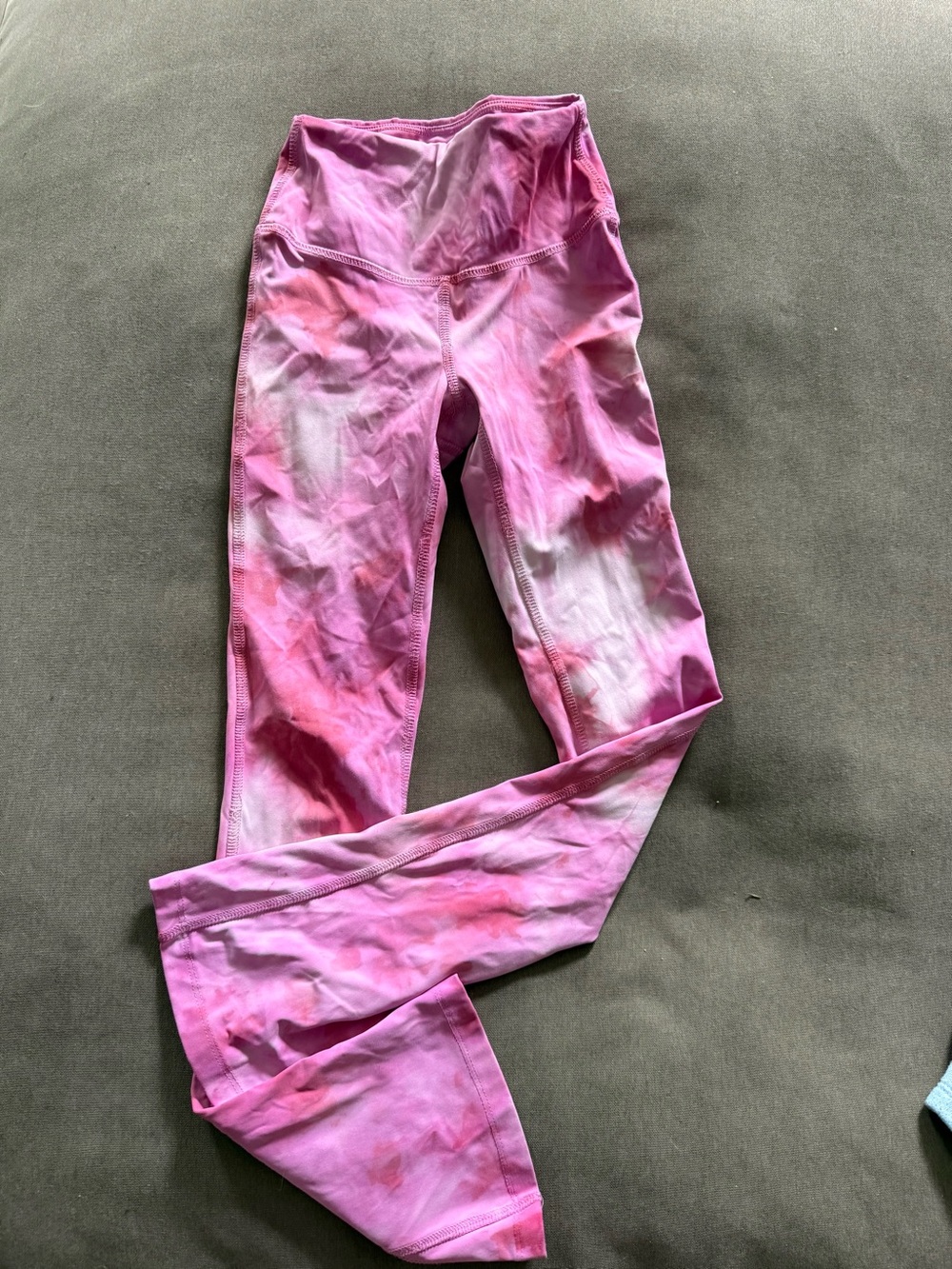 TF CL Kids Pink Tie-Dye Leggings